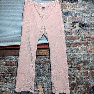 PInk bootcut corduroy pants